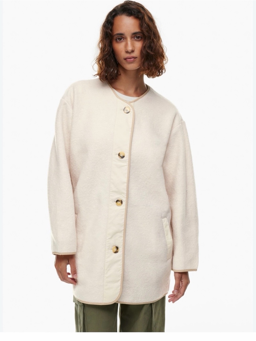 Aritzia Wilfred Free Wool Jacket S